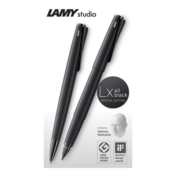 Lapicera Roller Lamy Studio Lx All Black Special Edition