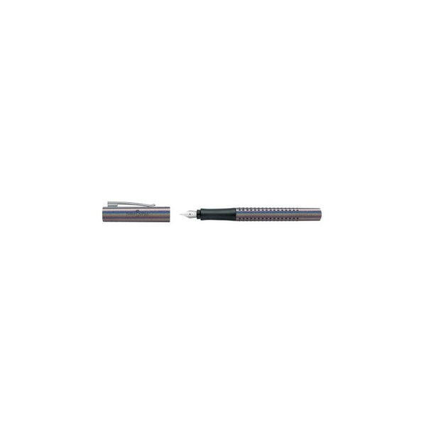 Lapicera Pluma Fuente Faber-castell Grip - Glam Silver