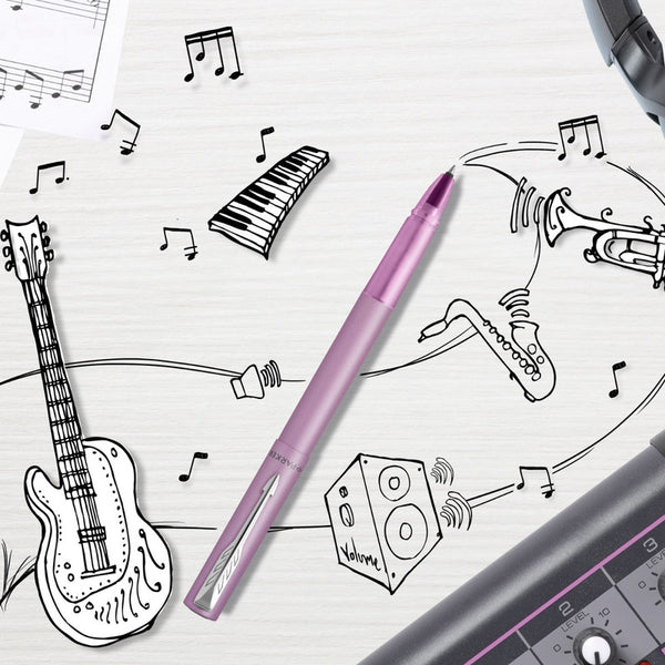 Lapicera  Roller Parker Vector Xl Lilac - Fine