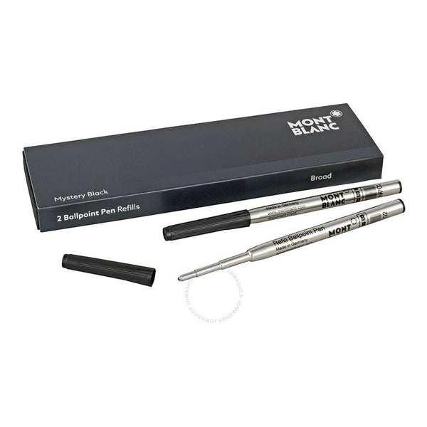Tinta Set Repuesto Boligrafo Montblanc (Broad) Mystery Black