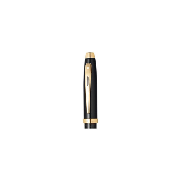 Lapicera Pluma Fuente Sheaffer 100 Gloss Black Gt - Medium