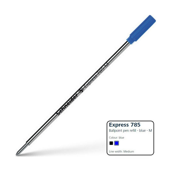 Repuesto Schneider 785 M Boligrafo Azul - Medium (tipo 8511)