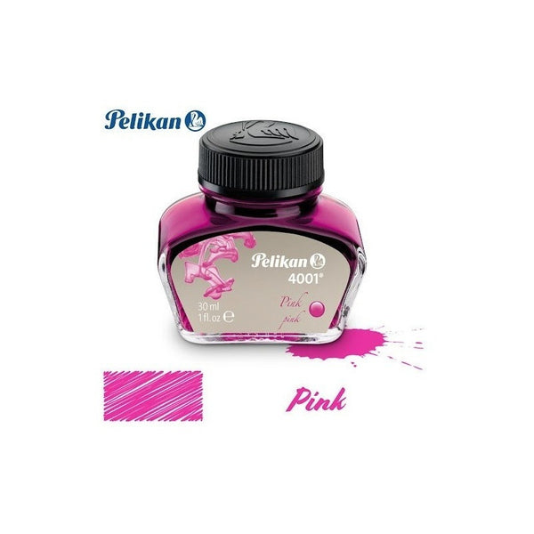 Tinta Para Pluma Fuente Pelikan 4001 - 30 Ml - Rosado