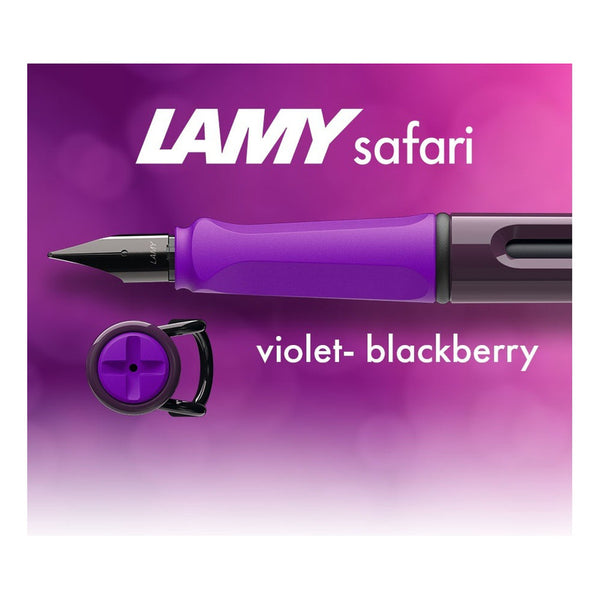 Lapicera Pluma Lamy Safari Violet Blackberry Ee 2024 ExtraFine (EF)