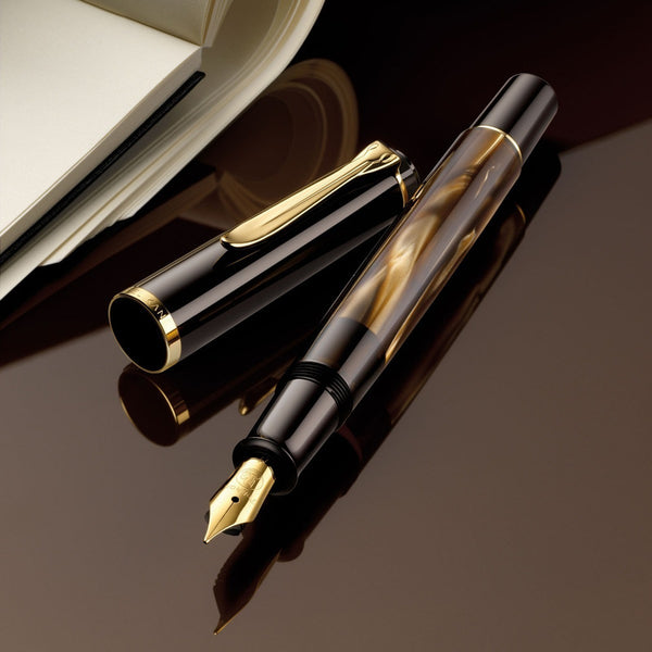Lapicera Pluma Pelikan M200 Brown Marble - Fine (F)