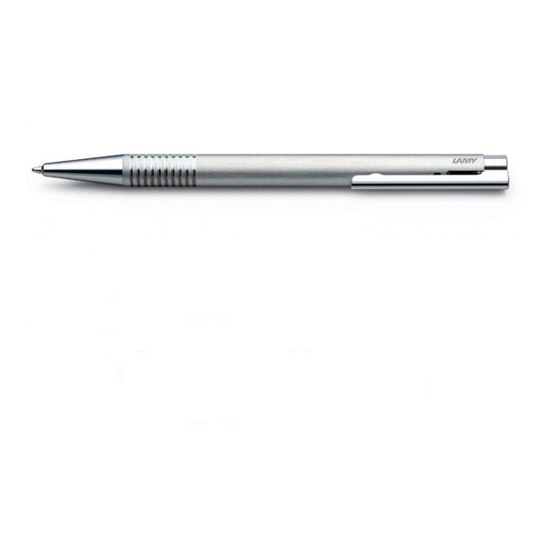 Lapicera Boligrafo Lamy Logo Stainless Steel Brushed