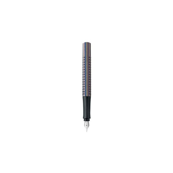 Lapicera Pluma Fuente Faber-castell Grip - Glam Silver