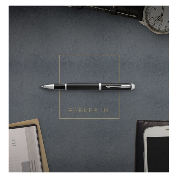 Lapicera Rollerball Parker Im White Chrome