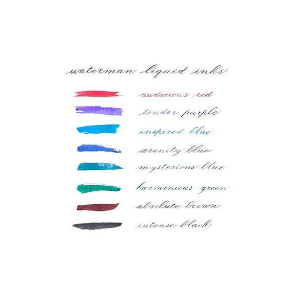 Tinta Pluma Fuente Waterman - 50 Ml - Intense Black