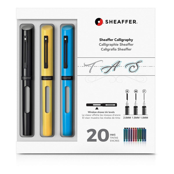 Lapicera Pluma Fuente Sheaffer Set Caligrafia 93404-2
