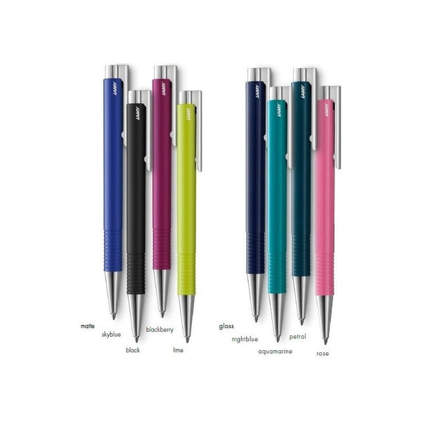 Lapicera Boligrafo Lamy Logo Stainless Steel Brushed