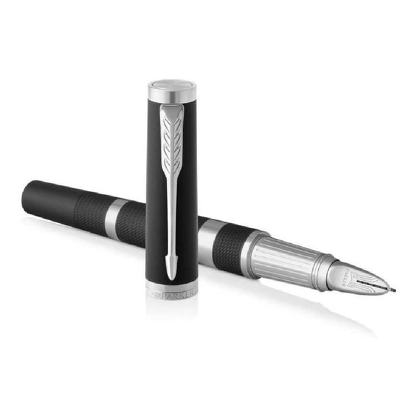 Lapicera Parker 5th Ingenuity Black Rings Lacquer Ct
