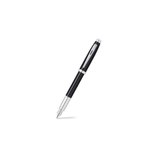 Lapicera Pluma Fuente Sheaffer 100 Glossy Black Ct - Medium