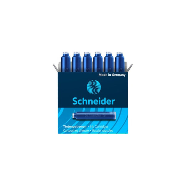 Tinta Para Pluma Fuente Schneider 6603 - Cartridges - Azul