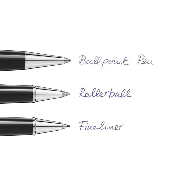 Tinta Set Repuesto Boligrafo Montblanc- Medium Mystery Black