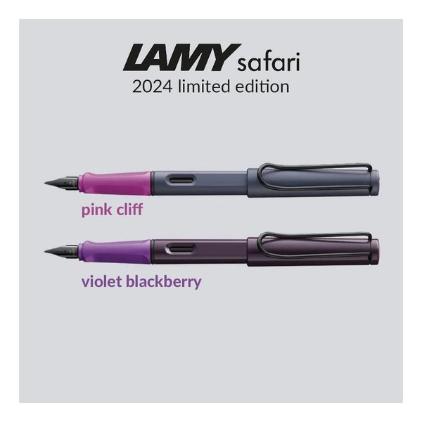 Lapicera Pluma Lamy Safari Pink Cliff Ee 2024 Medum (M)