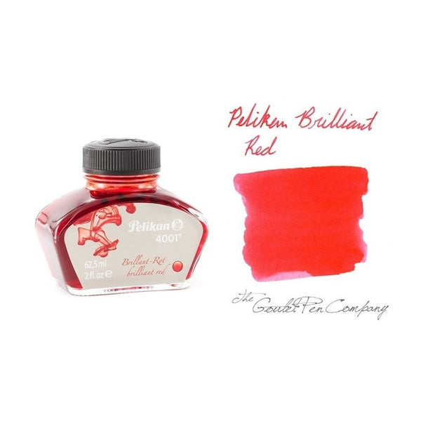 Tinta Para Pluma Fuente Pelikan - 30 Ml - Color Rojo