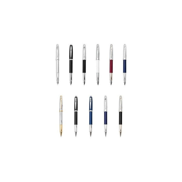 Lapicera Pluma Fuente Sheaffer 100 Glossy Black Ct - Medium