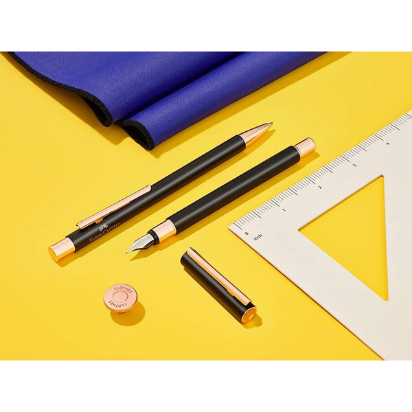 Lapicera Boligrafo Faber-Castell Neo Slim RoseGold Matte
