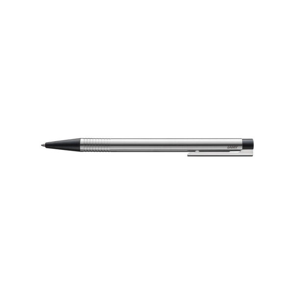 Lapicera Boligrafo Lamy Logo Stainless Steel Matt Black