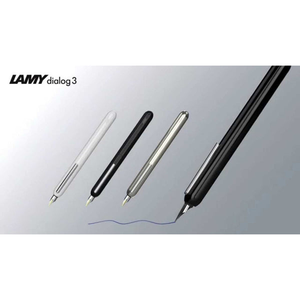 Lapicera Pluma Lamy Dialog 3 Piano Black - Fine