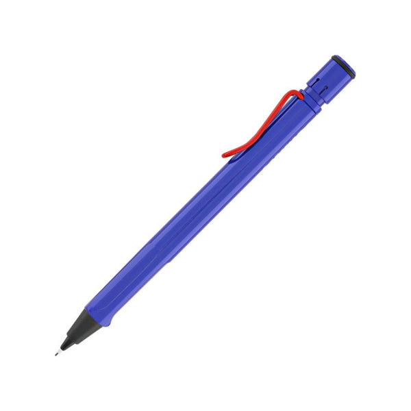 Lapicera Portaminas Lamy Safari Blue Red S.e. - 0.5 Mm