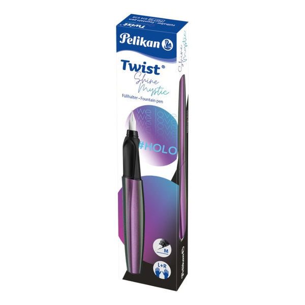 Lapicera Pluma Fuente Pelikan Twist - Shine Mystic
