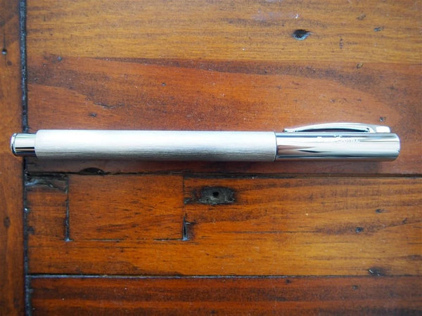 Lapicera Rollerball Faber-Castell Ambition Stainless Steel