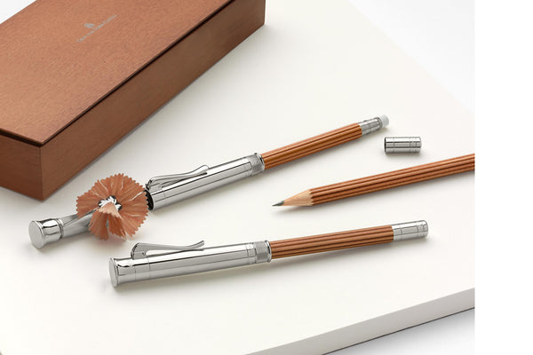 Graf Von Faber-Castell Perfect Pencil Platinum Plated Brown (118567)