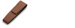 Estuche Graf Von Faber-Castell (GvFC) Leather para 2 Lápices - Coñac