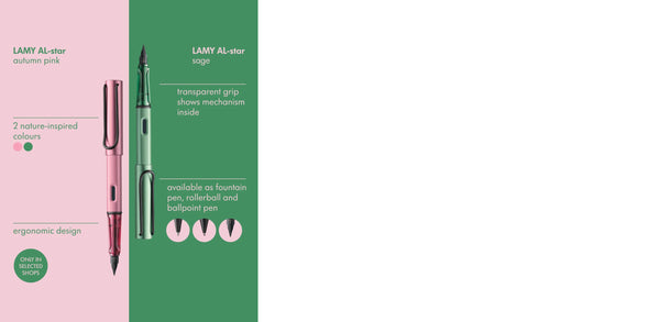Lapicera Pluma Lamy Al-star Autumn Pink - Fine (F)