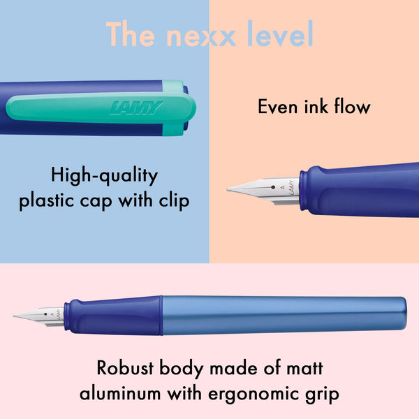 Lapicera Pluma Lamy Nexx MultiBlue - Medium (M)