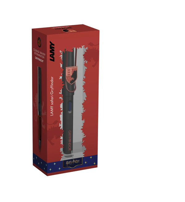 Lapicera Pluma Lamy Safari Gryffindor - Fine (F) Edic. Limitada