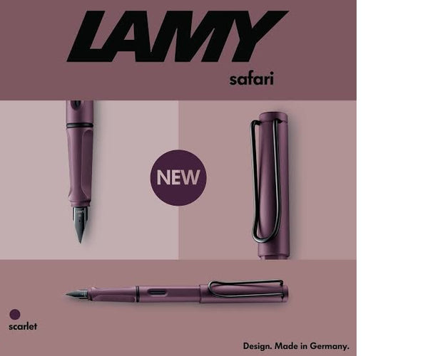 Lapicera Rollerball Lamy Safari Scarlet