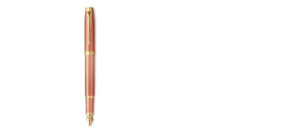 Lapicera Pluma Fuente Parker Im Writing Rituals Orange GT - Medium