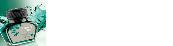 Tinta Para Pluma Fuente Pelikan 4001 - 62,5 Ml Verde Oscuro