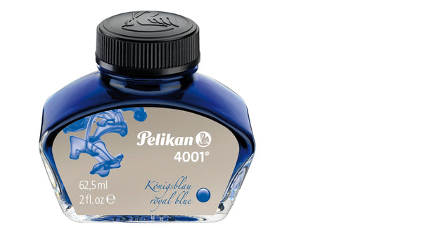 Tinta Para Pluma Fuente Pelikan 4001 - 62,5 Ml - Azul Real