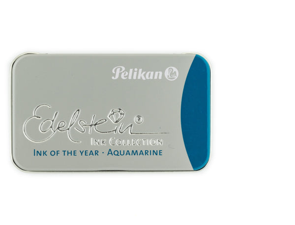 Tinta P/pluma Fuente Pelikan Edelstein Cartridges Aquamarine