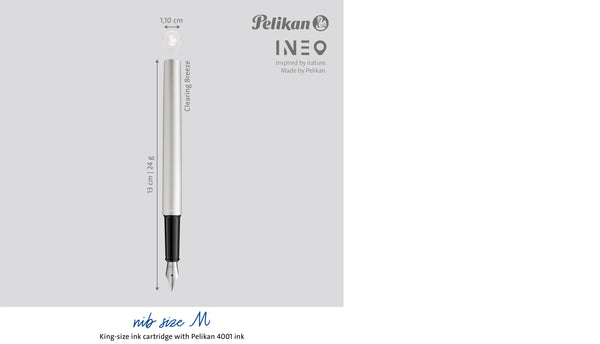 Lapicera Pluma Fuente Pelikan Ineo - Clearing Breeze - Medium (M)