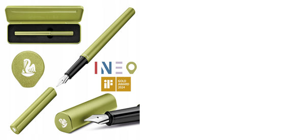 Lapicera Pluma Fuente Pelikan Ineo - Green Oasis - Medium (M)