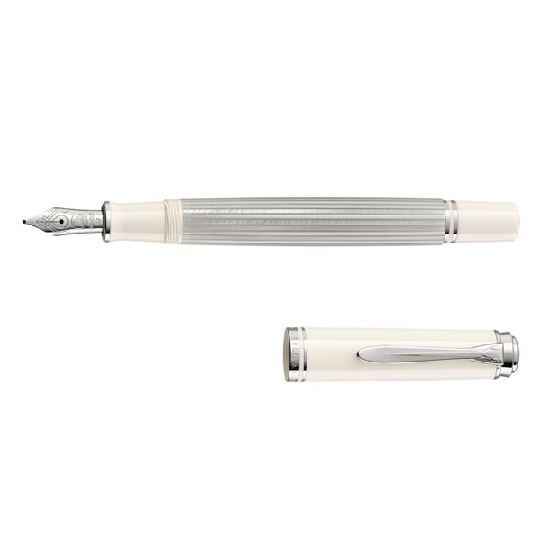 Lapicera Pluma Fuente Pelikan M405 Silver White - ExtraFine (EF)