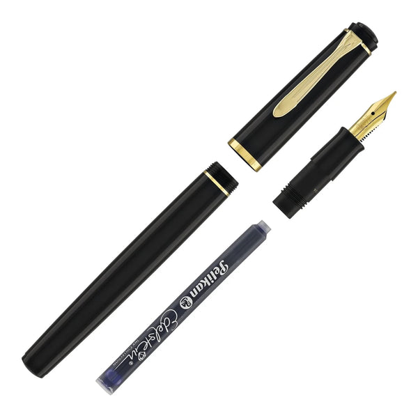 Lapicera Pluma Pelikan P200 GT Black - Medium (M)