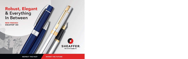 Lapicera Pluma Fuente Sheaffer 300 Blue Medium Ct
