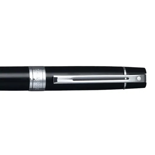 Lapicera Set Sheaffer Boligrafo 300 Glossy Black CT + Estuche