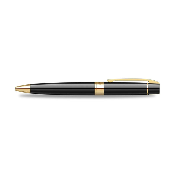 Lapicera Set Sheaffer Boligrafo 300 Glossy Black GT + Estuche