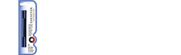 Set Cartridges Pluma Fuente Sheaffer BlueBlack 96310