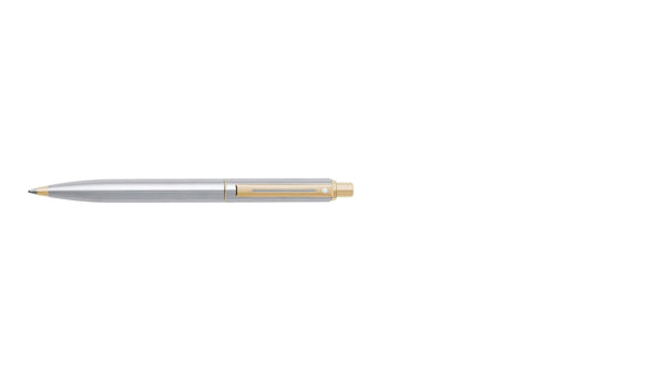 Lapicera Bolígrafo Sheaffer Sentinel Chrome With Gold Trim Gt