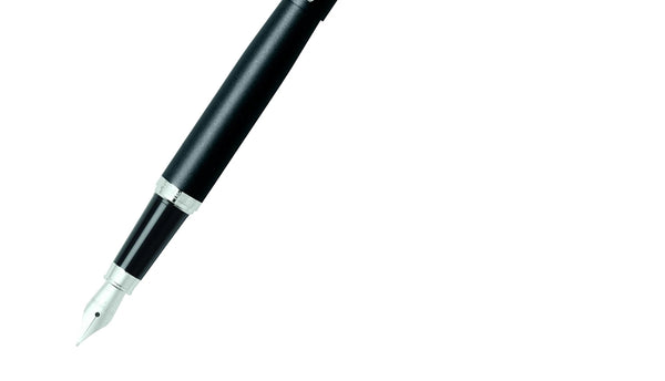 Lapicera Pluma Fuente Sheaffer Vfm Matte Black Ct - Medium