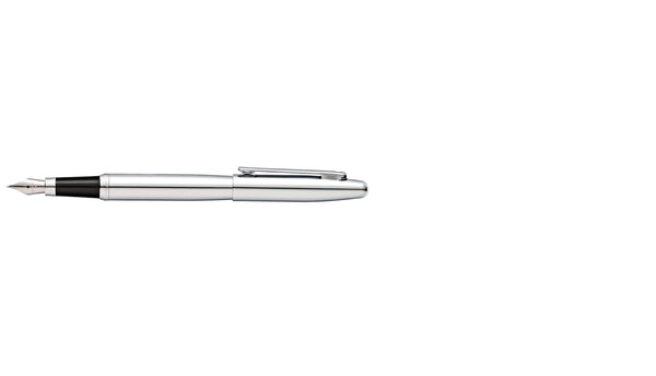 Lapicera Pluma Fuente Sheaffer Vfm Polished Chrome Ct - Medium