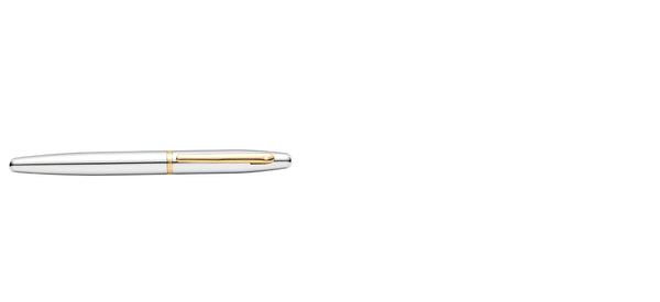 Lapicera Pluma Fuente Sheaffer Vfm Chrome With Gold Trim Gt